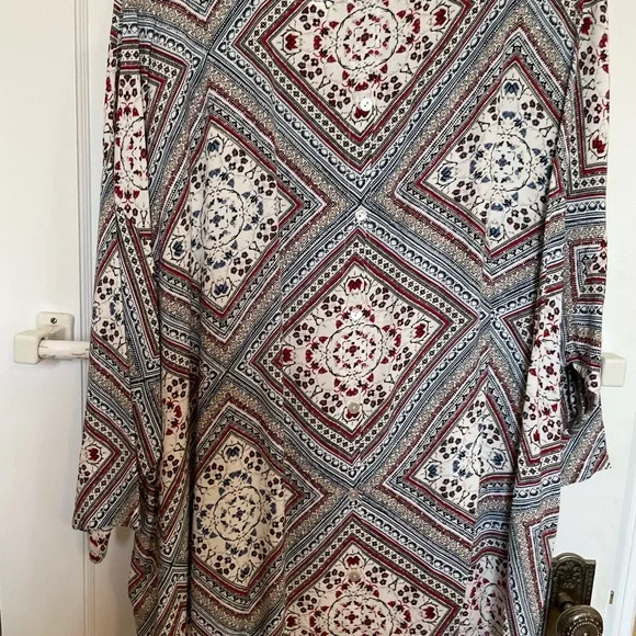 J Jill boho chic shirt - Picture 2 of 5